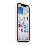 iPhone 17e için MagSafe özellikli Silikon Kılıf - Açık Pembe
